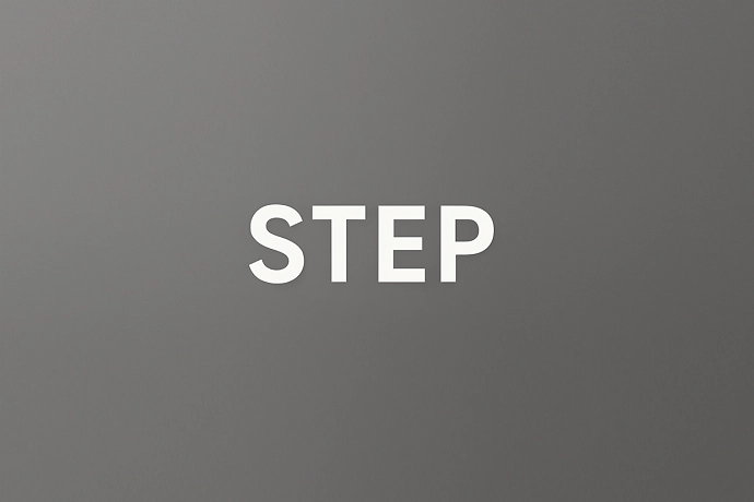「STEP」の文字の画像