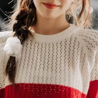 微笑む女性のくちもくちもと